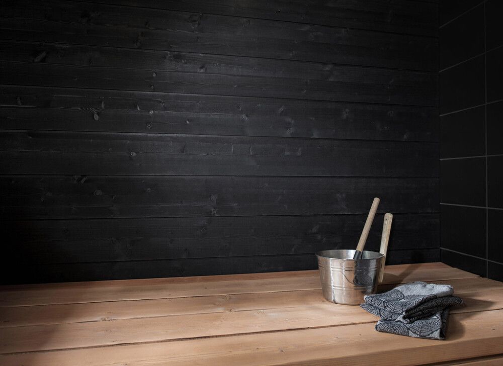 Sisustuspaneel Siparila Struktuuri 15 x 176 x 2350 mm must