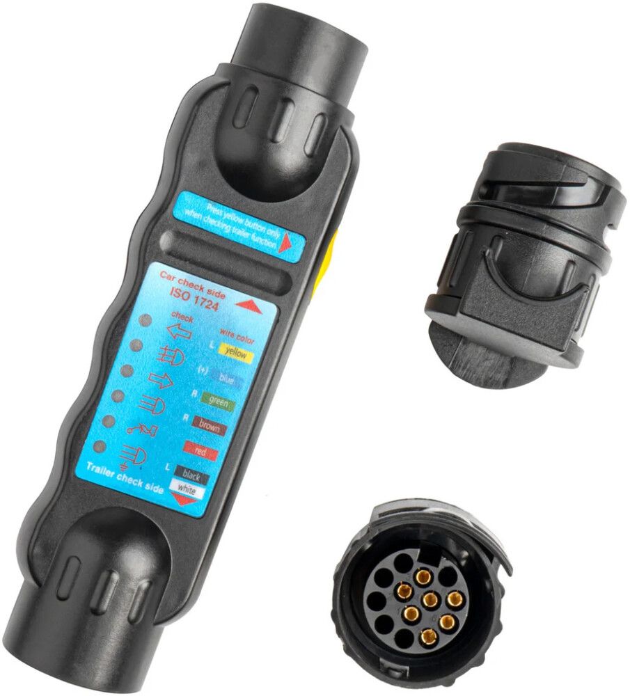 Haagise tester 7-13pin, 2 adapterit 7/13 ja 13/7 pin