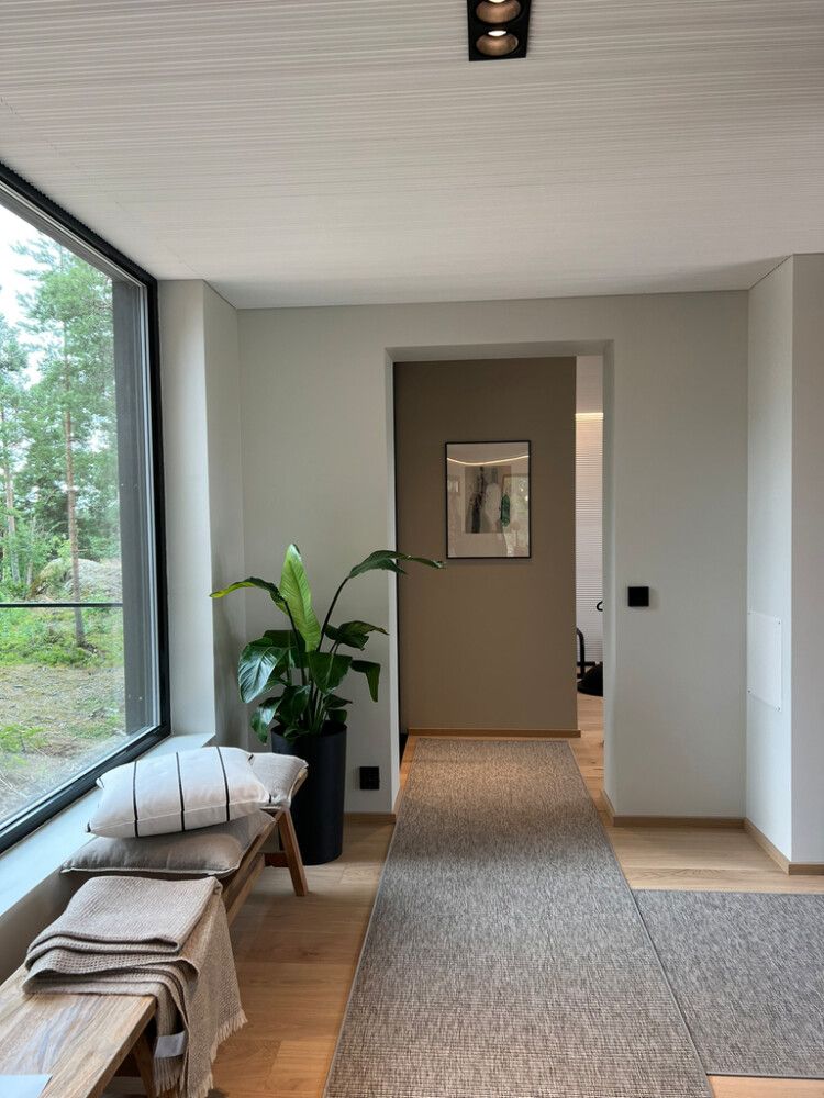 Sisustuspaneel Siparila Vire 15 x 90 x 2700 mm puhas valge