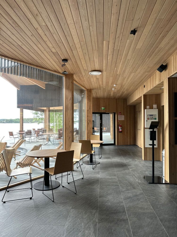 Sisustuspaneel Siparila USVA 15 x 95 x 2050 mm Kuultava Hiekka