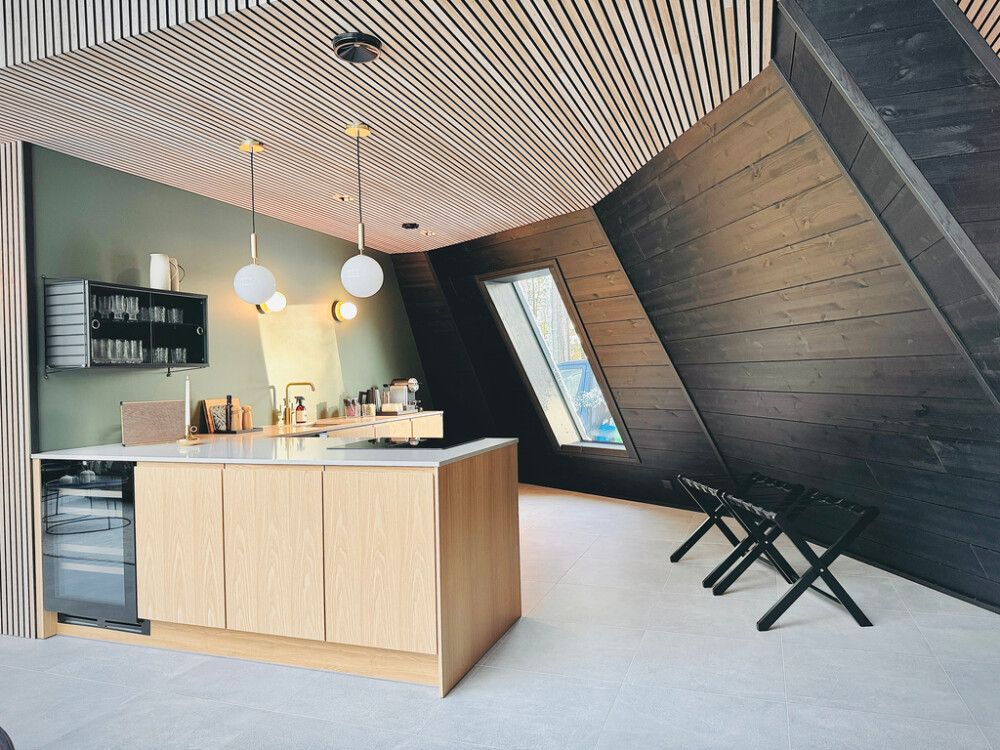 Sisustuspaneel Siparila Aava STS Kaamos 15 x 220 x 2050 mm