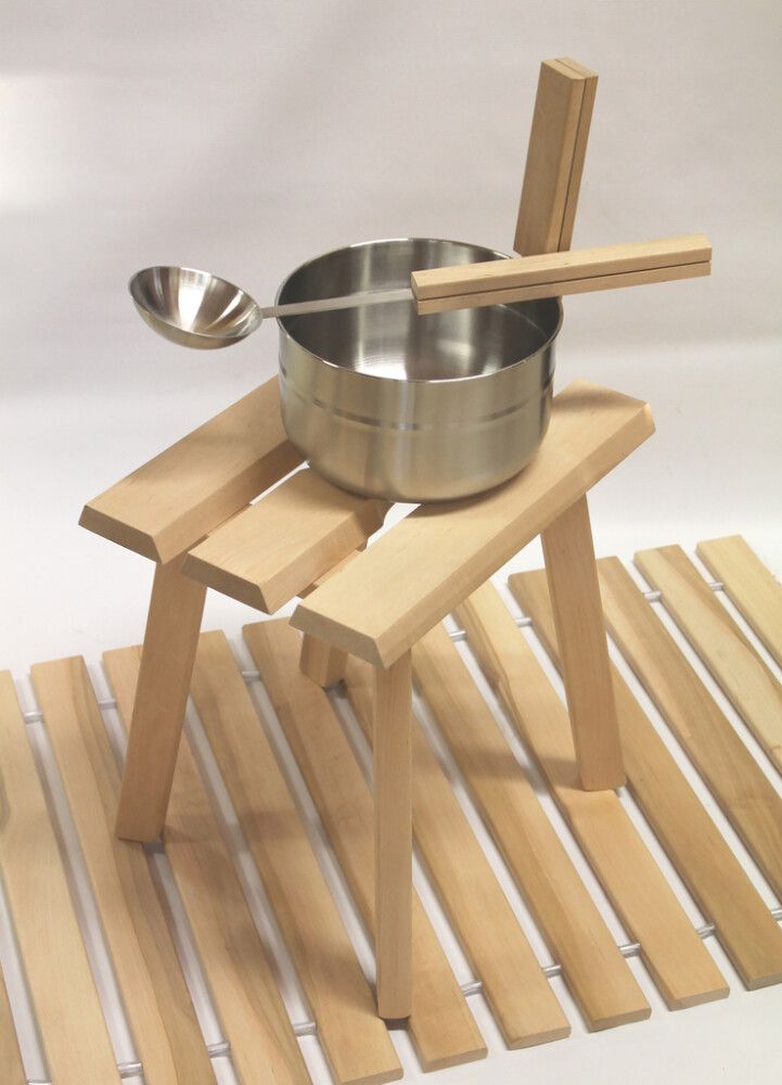 Saunamatt Pinetta sanglepp 60 x 100 cm