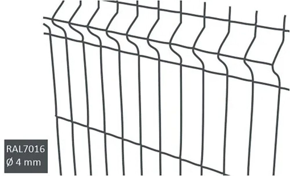 Keevispaneel ABPolar 4 mm RAL7016 hall 1530 x 2500 mm