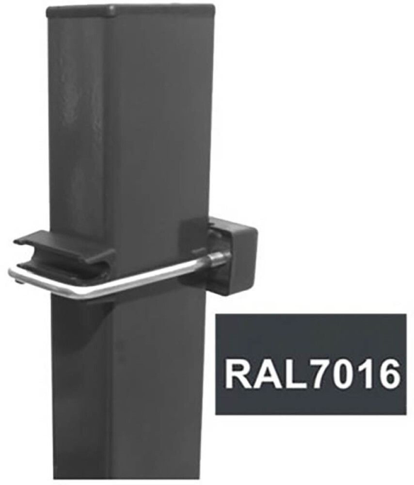 Aiapost 40 x 60 mm RAL7016 hall 2300 mm