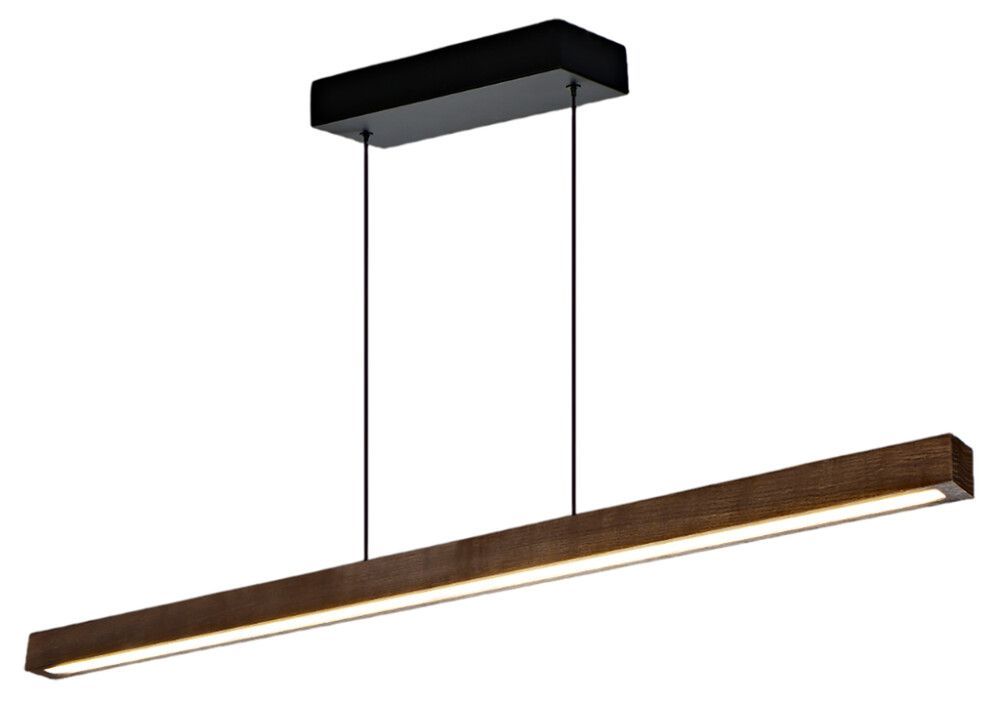 Rippvalgusti Aneta Linea pruun/must 100 x 4 x 4 cm