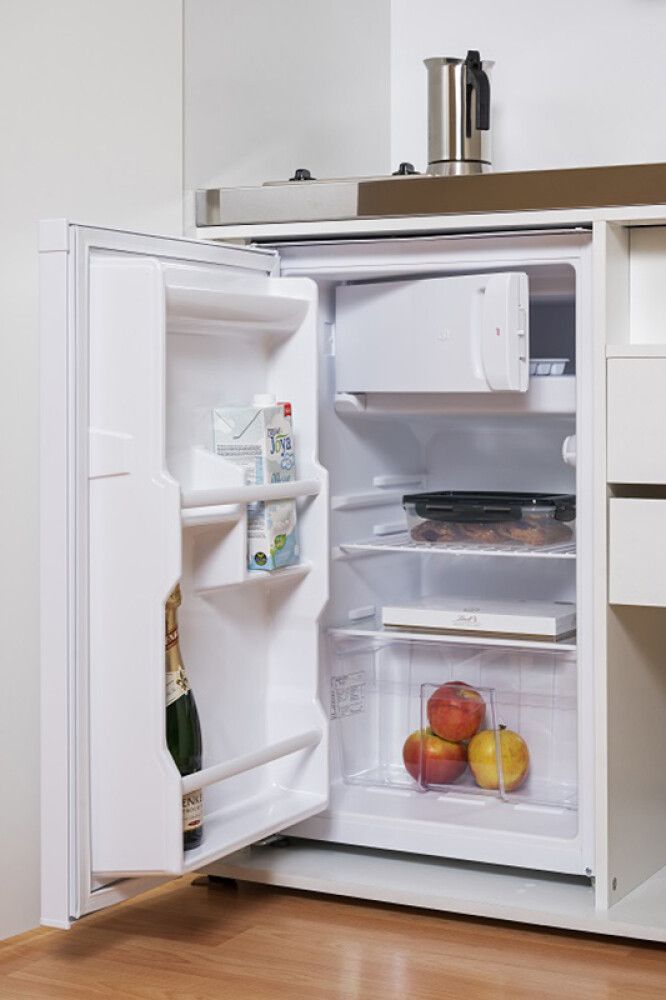 Miniköök Respekta SKWSCS 1,04 m valge/must