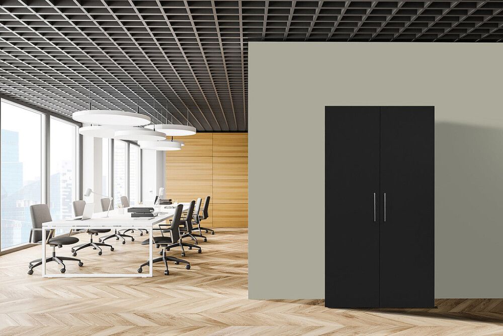 Miniköök Respekta SKWSS 1,04 m valge/must