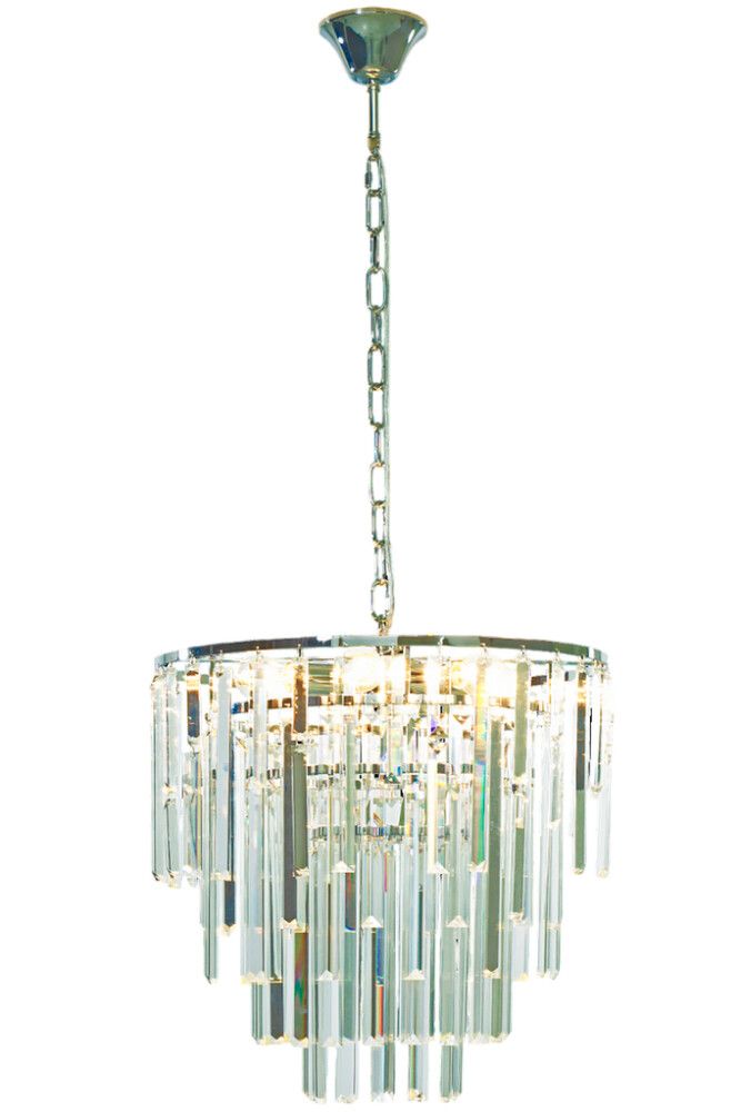 Laevalgusti Aneta Strati kroom/kirgas Ø 45 x 49 cm