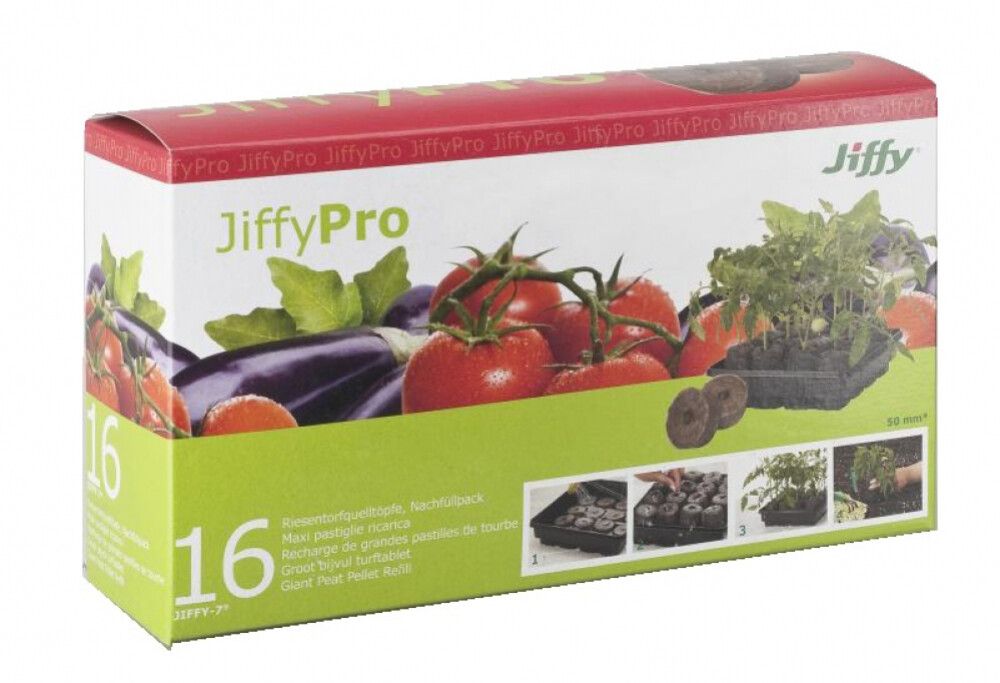 Turbatabletid Jiffy -7 Easy 50mm 16tk/pakis