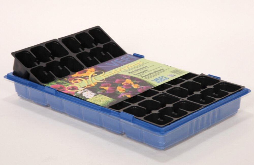 Külvikassett Vefi 8 auku kaanega 53 x 32cm