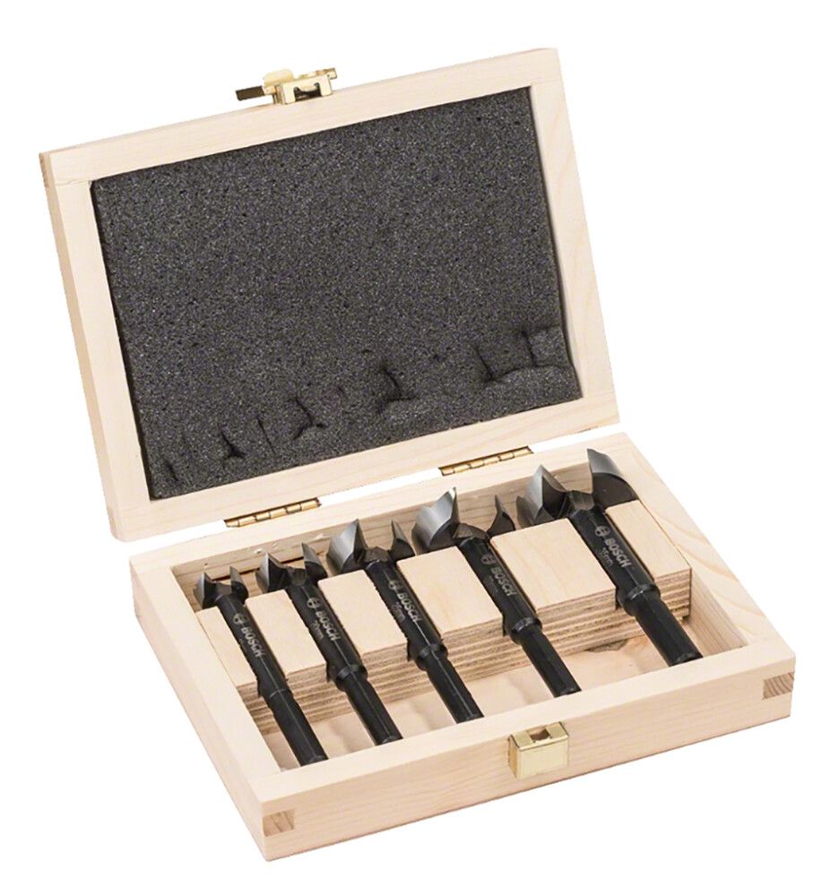 Forstner puuride komplekt Bosch 15-35 mm 5-osaline