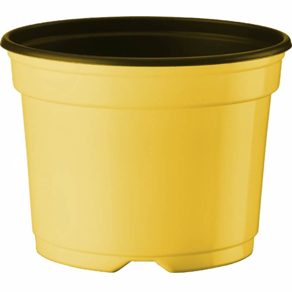 Ümarpott 10,5 cm, kollane