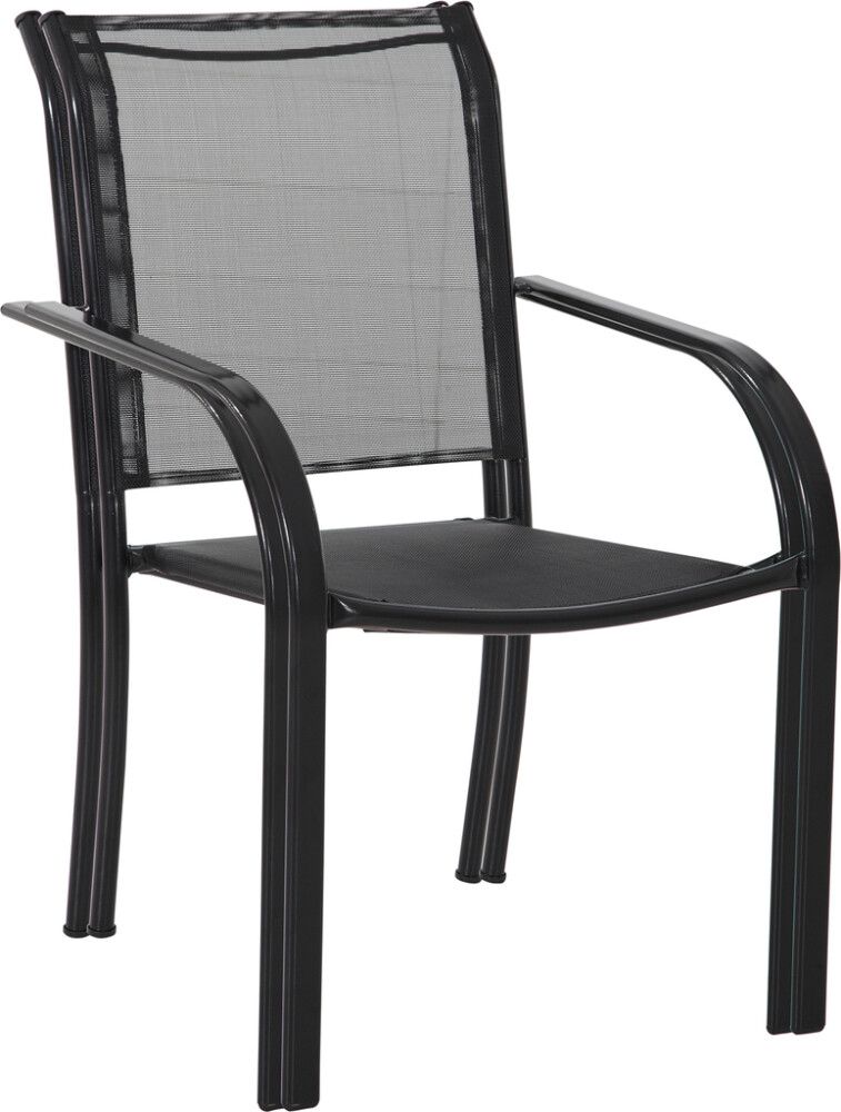 Tool SunFun Amy 56 x 66 x 86 cm, musta raamiga