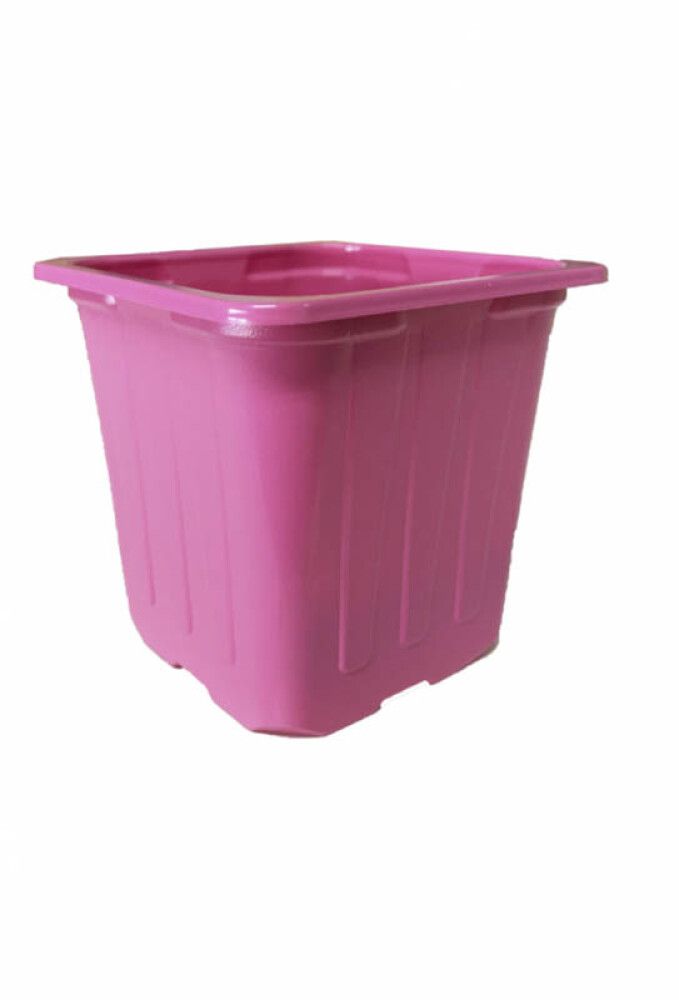 Nelikantpott 7 x 7 x 6,5 cm, roosa
