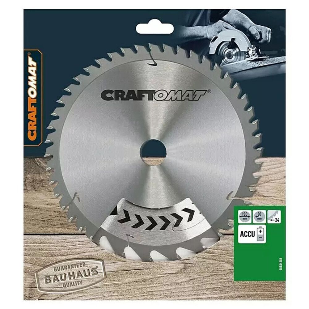 Saeketas Craftomat 190 x 30 mm 24T