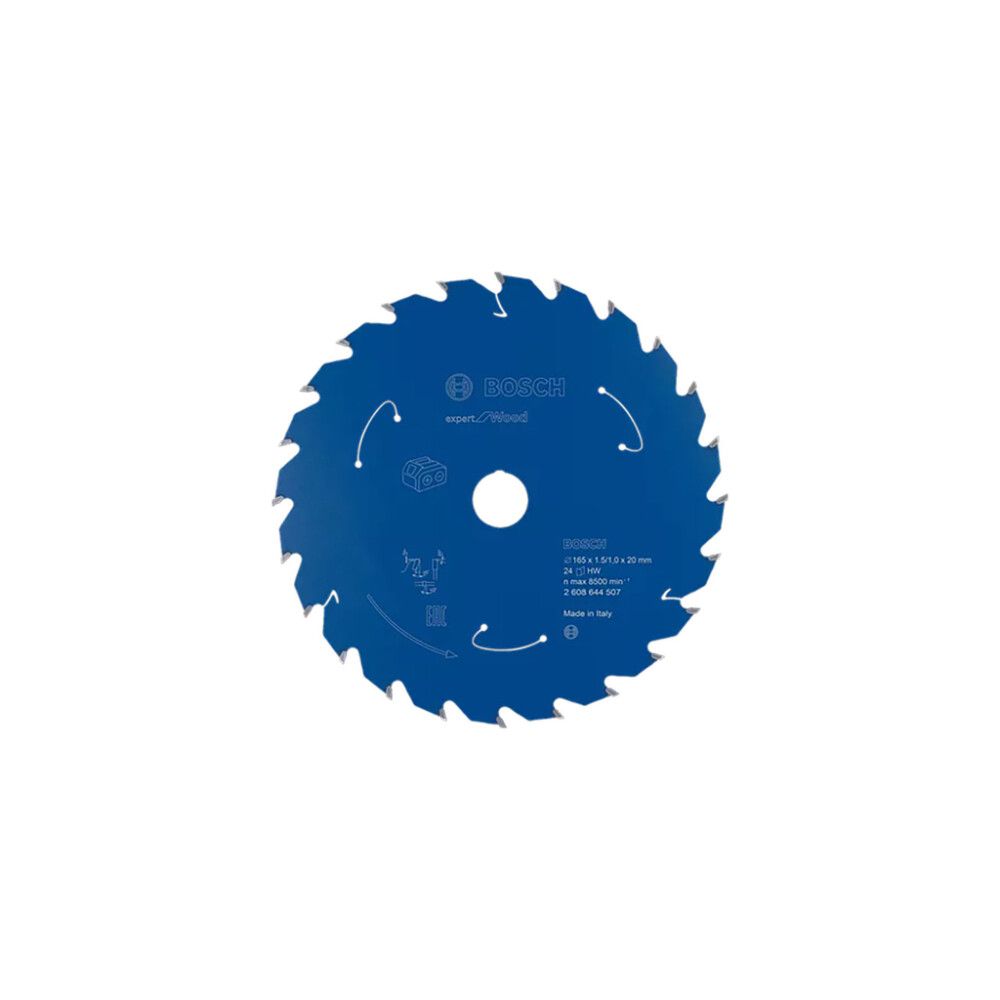 Saeketas Bosch Expert for Wood 165 x 20 mm 24T