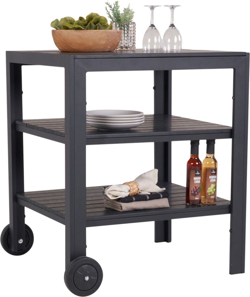 Grill-laud Noora 75 x 65 x 57 cm, must