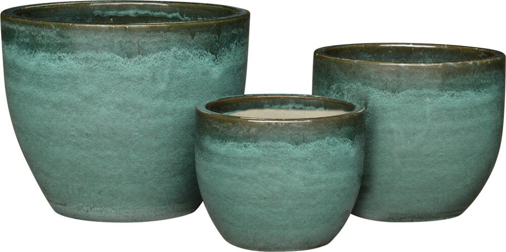 Lillepott Ella 22,5 x 21 cm, roheline