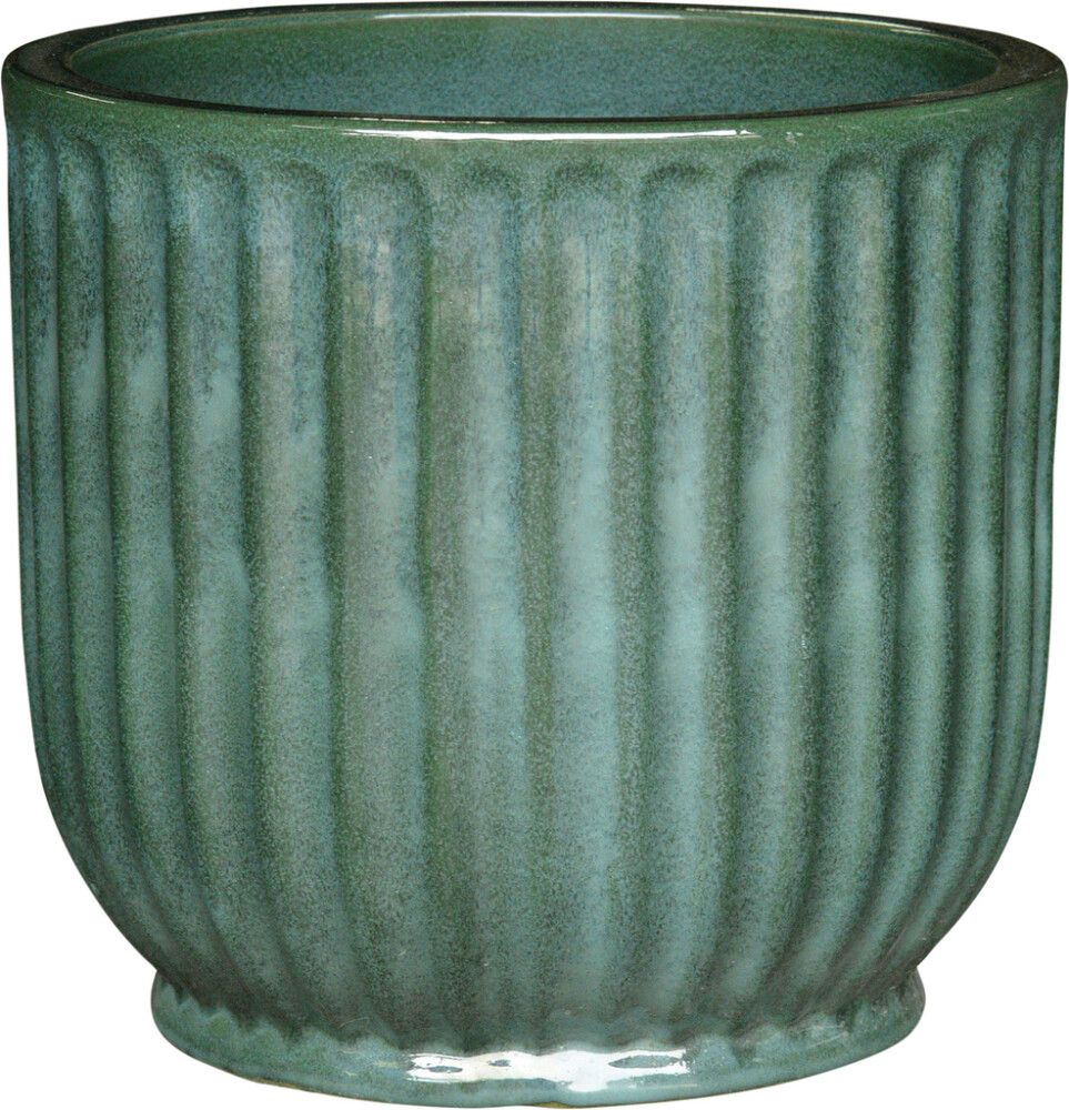 Lillepott Ellen 24 cm, roheline