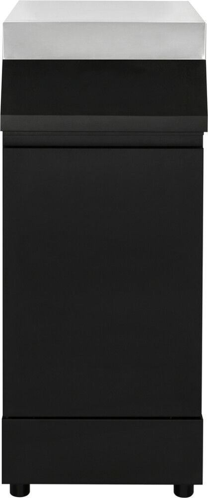 Küljekapp Kingstone Quad suveköögile väike must