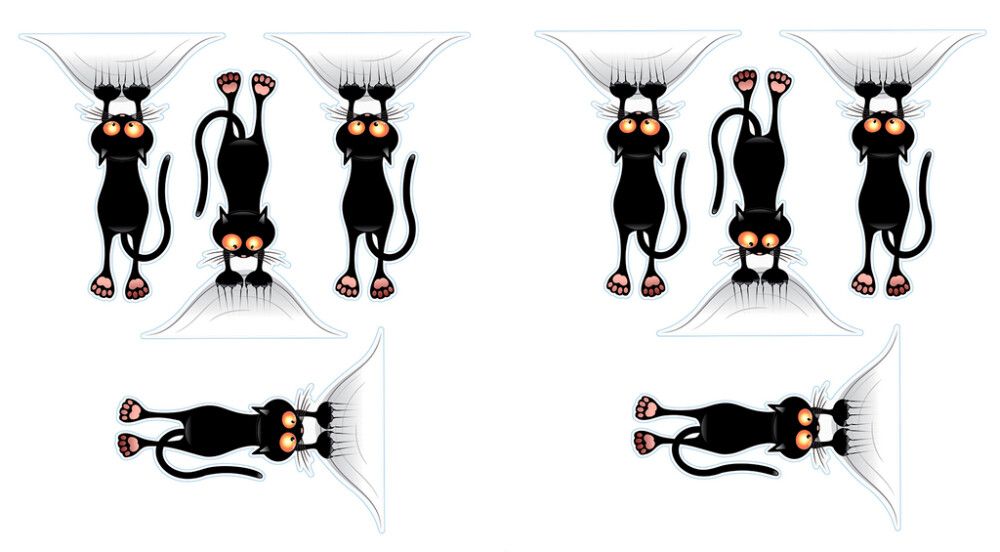 Sisustuskleebis Plage XS Kassid