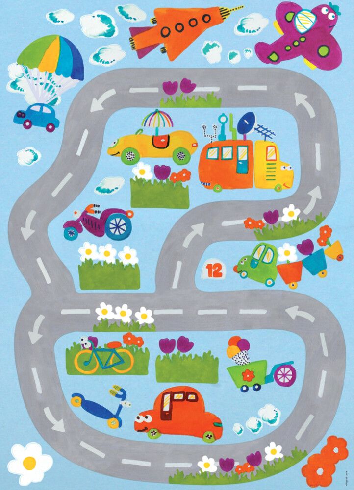 Posterkleebis Plage Mehhaanika