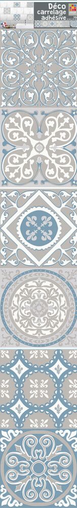 Sisustuskleebis Plage Tsementplaadid 15 x 15 cm, 6 tk/pakk