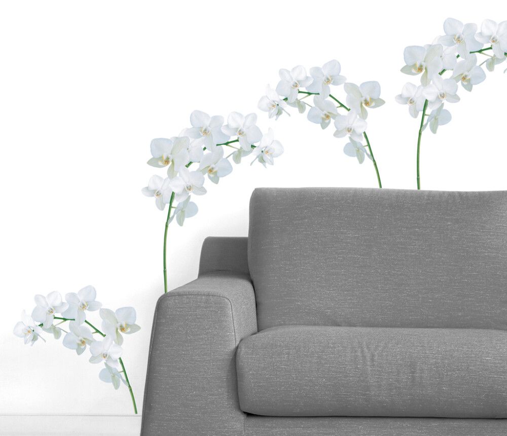 Sisustuskleebis Plage Orhidee 29,7 x 21 cm, 2 tk