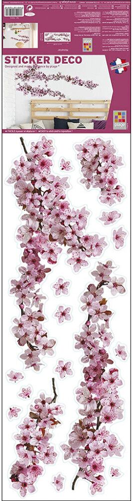 Posterkleebis Plage Walnut Branch 24 x 68 cm