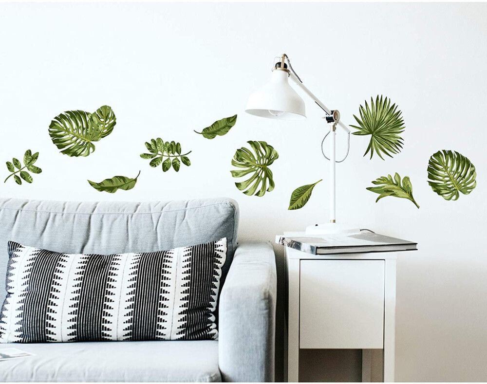 Posterkleebis Plage Troopilised lehed 24 x 68 cm