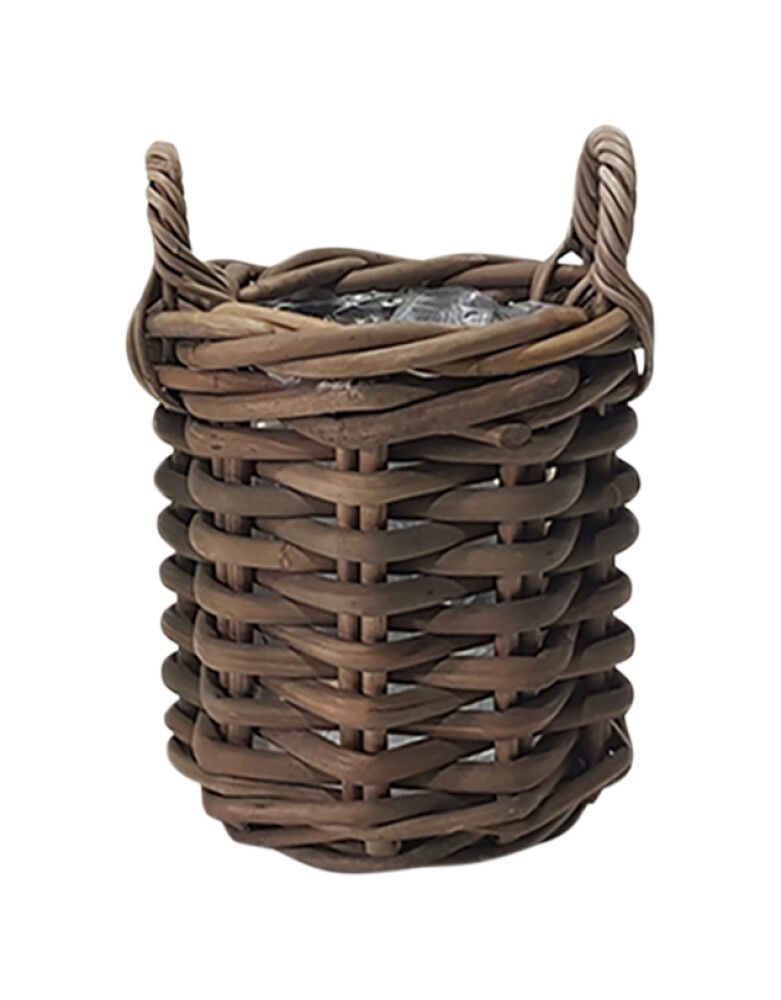 Õuepott rotang 30 x 30 cm, hall