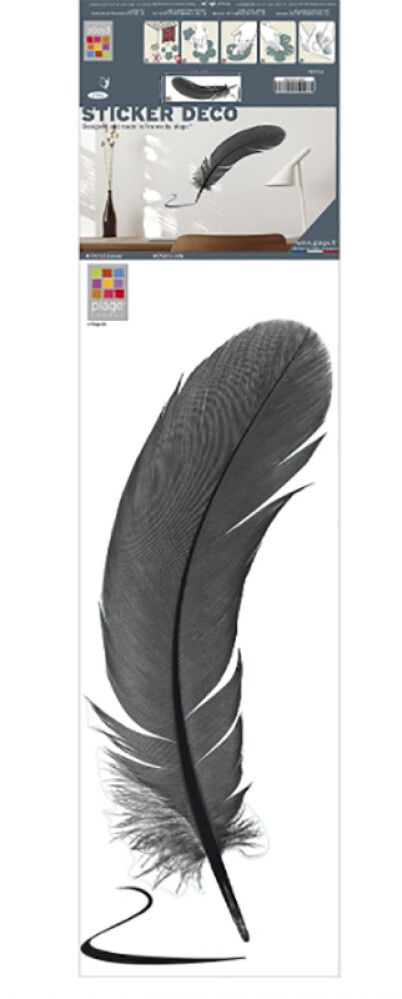 Posterkleebis Feather 24 x 68 cm