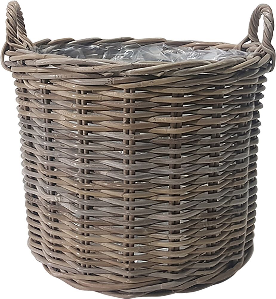 Lillepott rotang Kubu 44 x 34 cm, hall