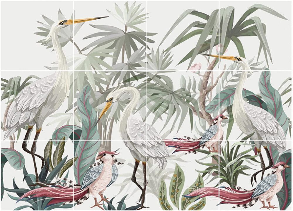 Dekoratiivkleebis Mosaic Oltedal 45 x 60 cm