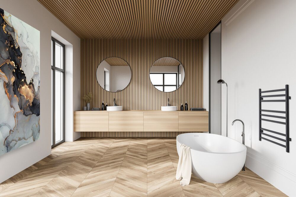 Käterätikuivati Camargue Göteborg vesi/elekter 59 x 50 cm matt must