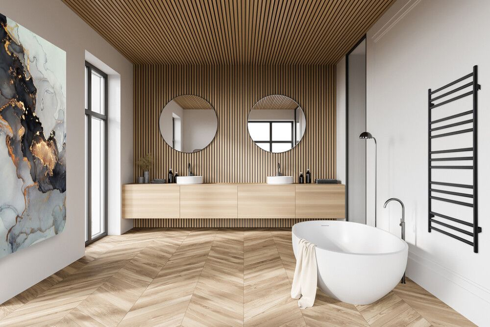 Käterätikuivati Camargue Göteborg vesi/elekter 99 x 50 cm must