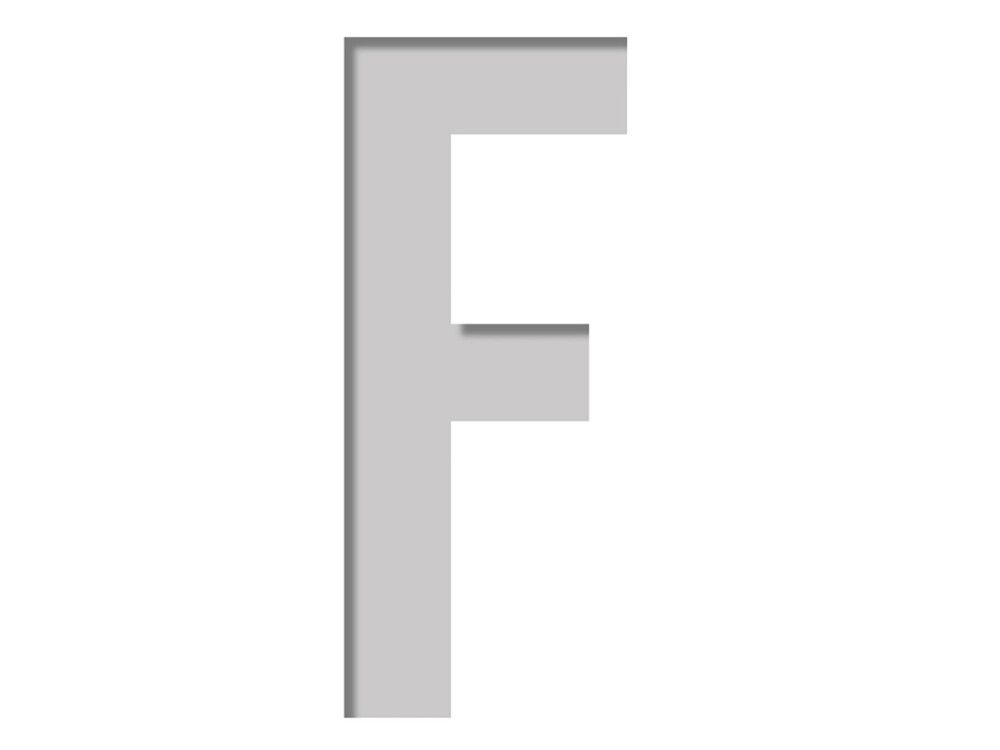 Šabloon kirjatäht Plage 9,5 x 9,5 cm