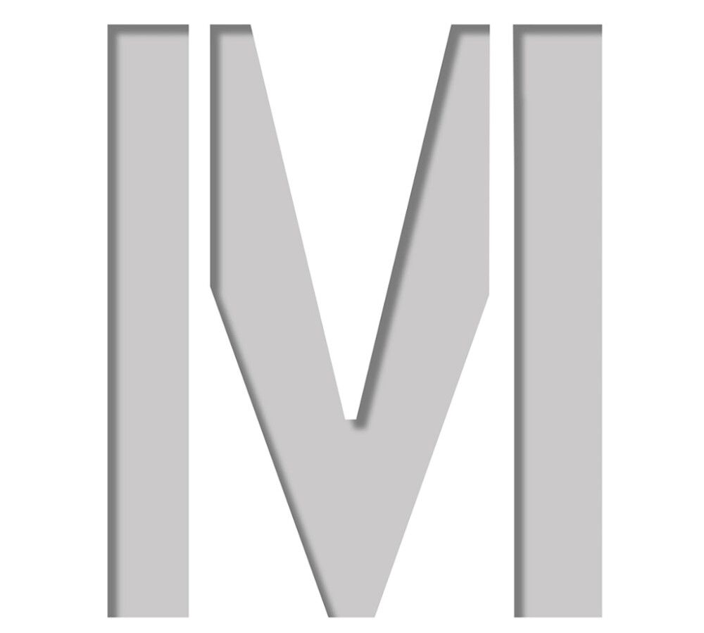 Šabloon kirjatäht Plage 9,5 x 9,5 cm