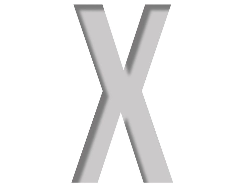 Šabloon kirjatäht Plage 9,5 x 9,5 cm