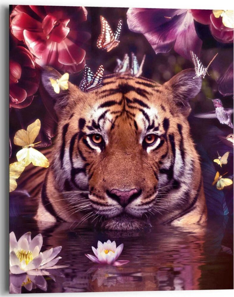 Sisustuspilt Reinders Flora Tiger 40 x 50 cm