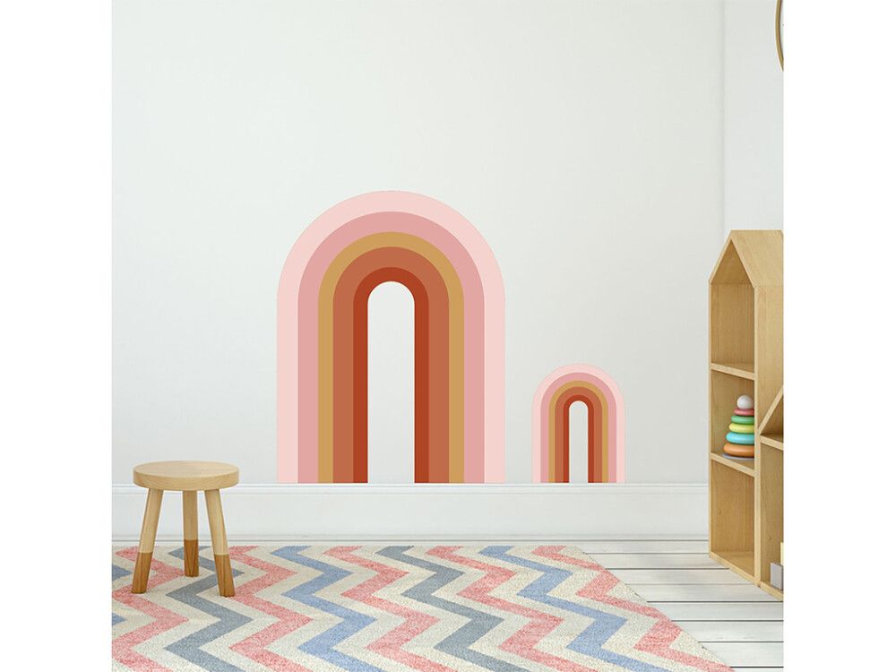 Sisustuskleebis Past Rainbow 48 x 68 cm