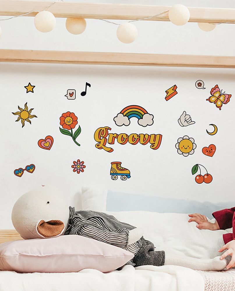 Sisustuskleebis Groovy 24 x 68 cm