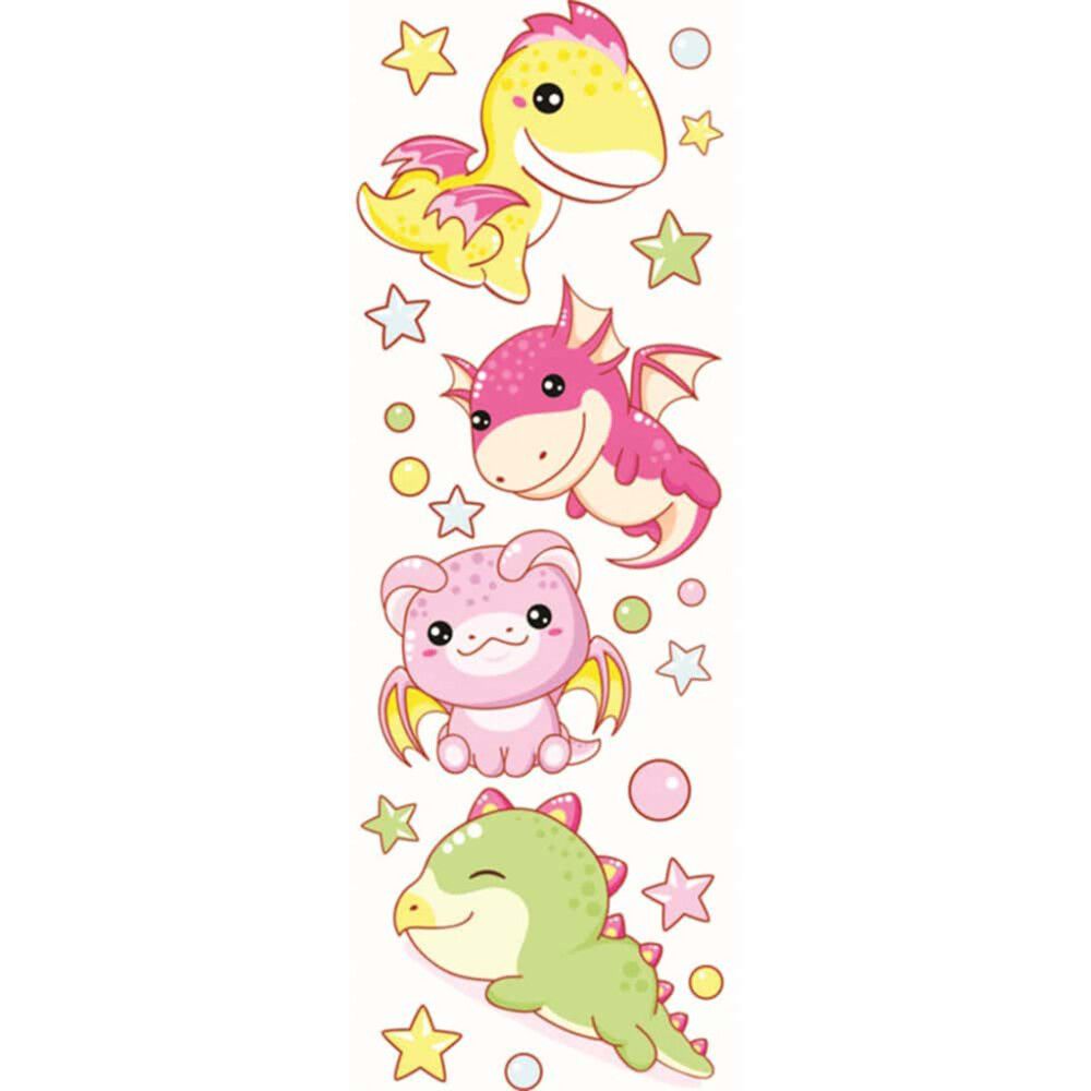 Sisustuskleebis Dragonnes 24 x 68 cm