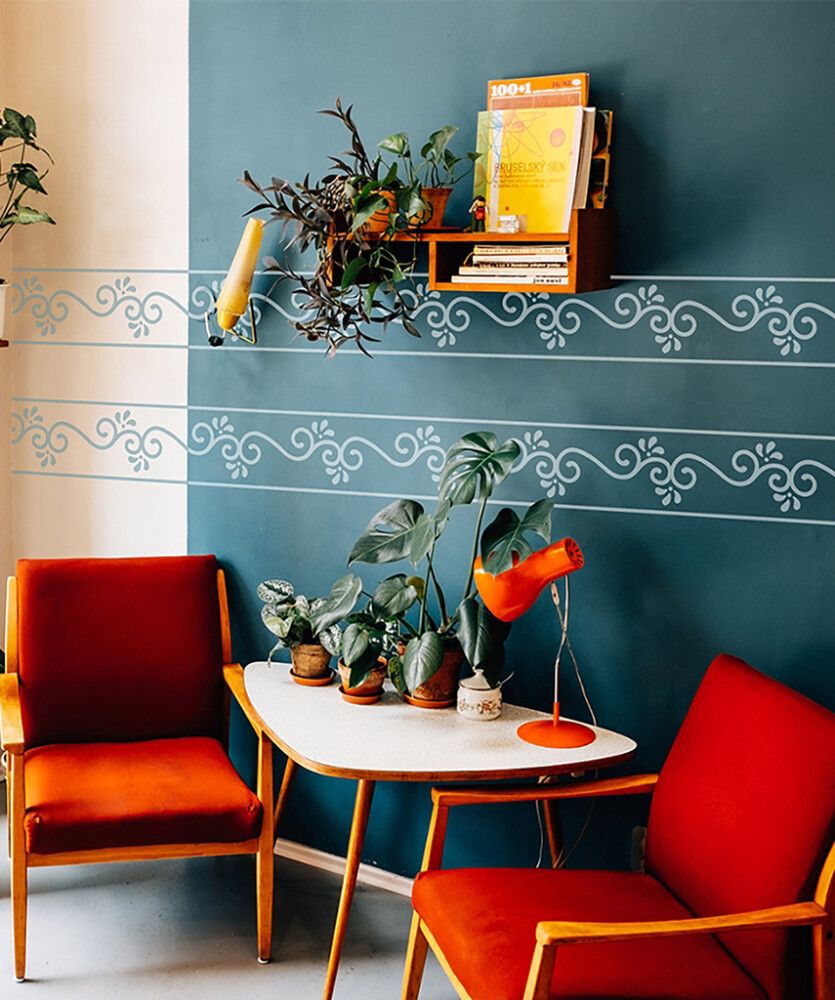 Šabloon Borderie 40 x 15 cm