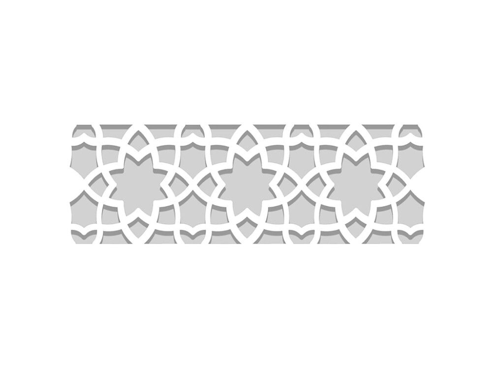Šabloon Oriental 40 x 15 cm
