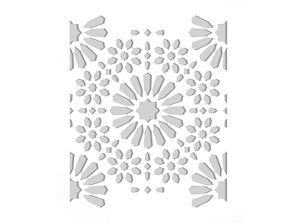 Šabloon Moucharabieh 50 x 50 cm