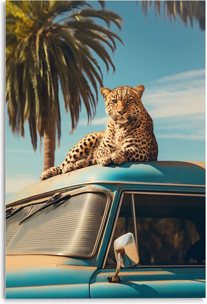 Sisustuspilt Reinders Tiger Rooftop 78 x 116 cm