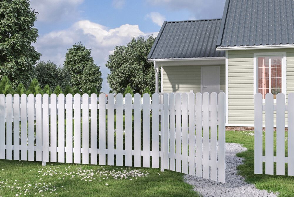 Värav Kelda 90 x 100 cm, valge