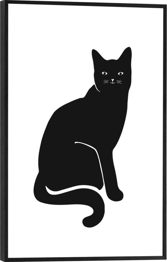 Sisustuspilt Reinders Black Cat 20 x 30 cm