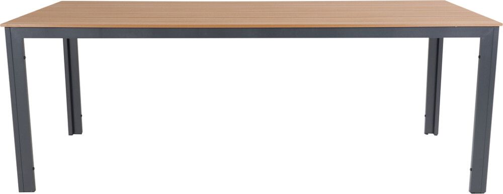 Laud Sunfun Anne 205 x 90 cm, tiik/must